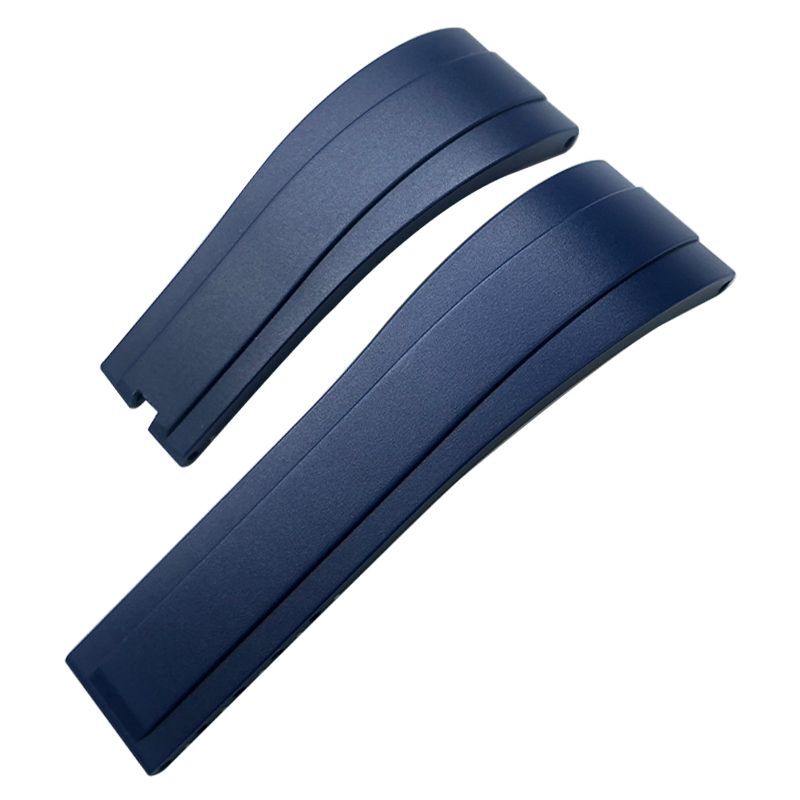 20 21mm Nature Rubber Watch Band Strap Fits Rolex Sky Dweller Old Daytona