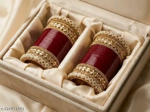 Bridal Chura Set |Punjabi Bridal Chuda |Wedding Bangles Set|Traditional bangles