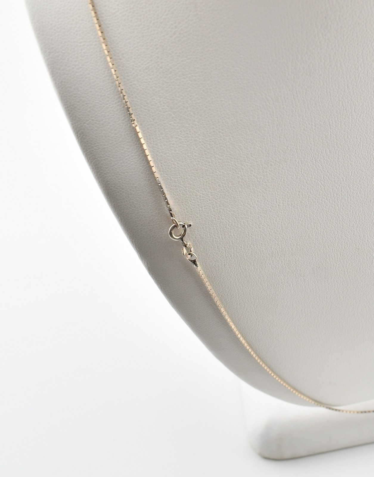 Sterling Silver Long Box Chain Necklace 30.0″ #FMG922A