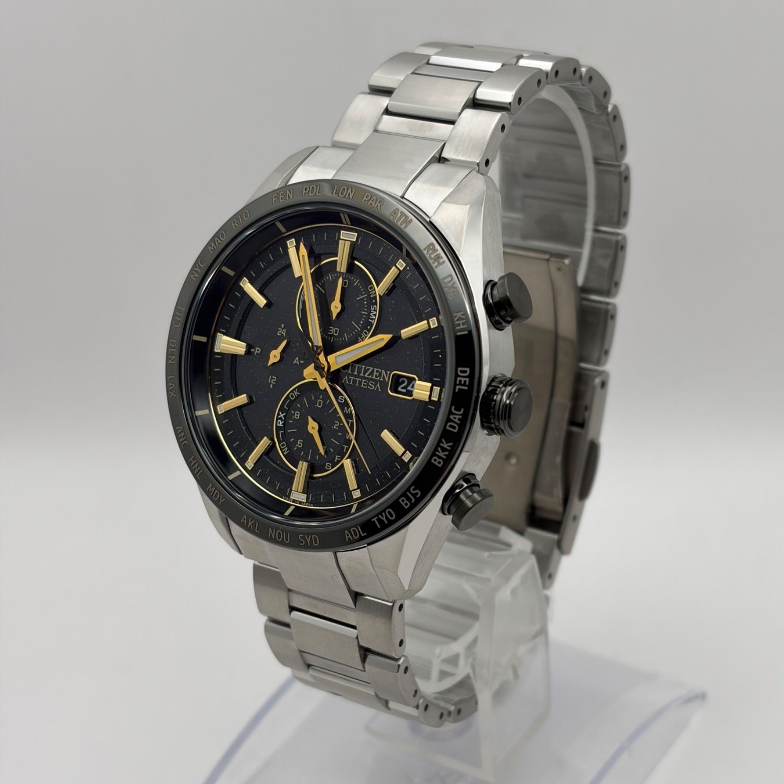 Citizen Attesa AT8184-57E H800 Hinode Limited Eco-Drive Titanium Watch