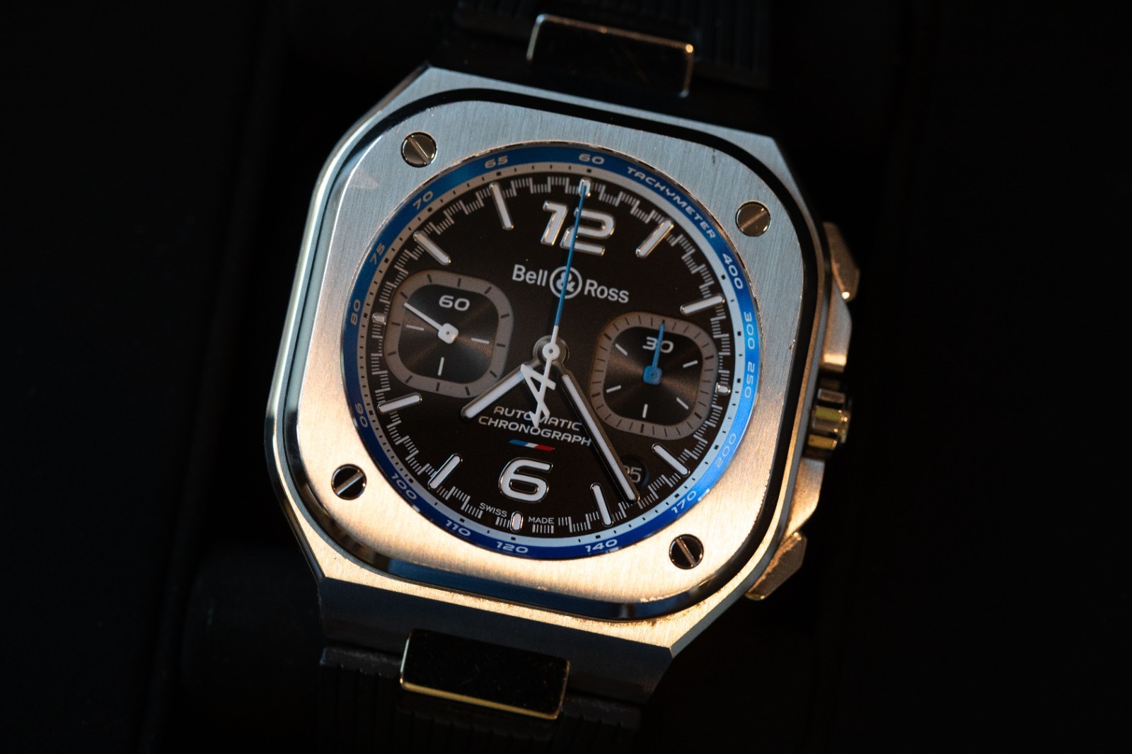 Bell & Ross Urban Chrono x Alpine Formula 1 BR05C-A523-ST/SCA (Limited 500 pcs)