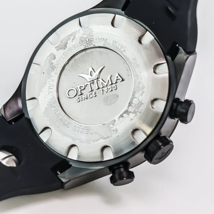 Optima – Swiss Chronograph – OSC382-BX-3 Swiss Quartz Chronograph 47mm OSC382