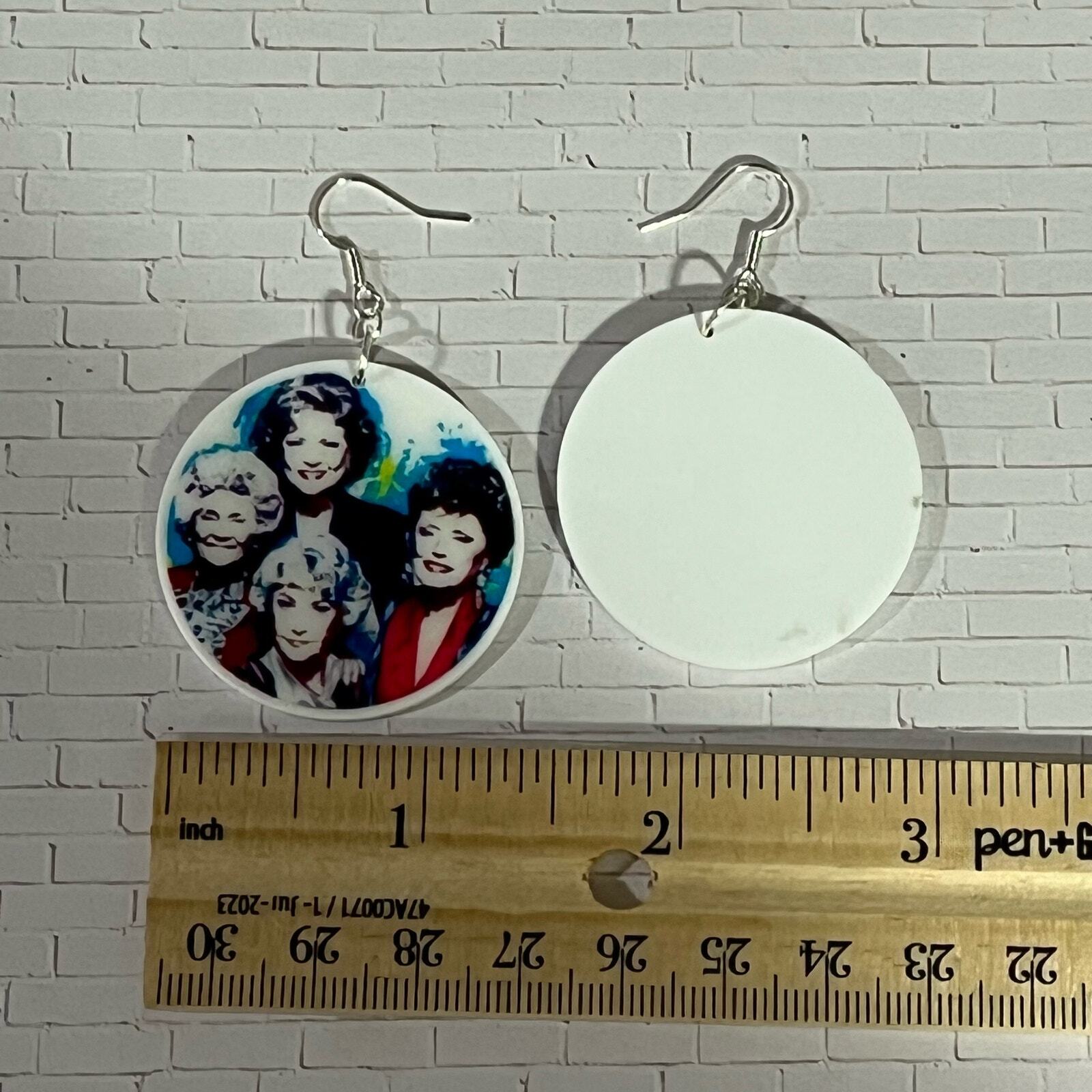 The Golden Girls Acrylic Resin Earrings