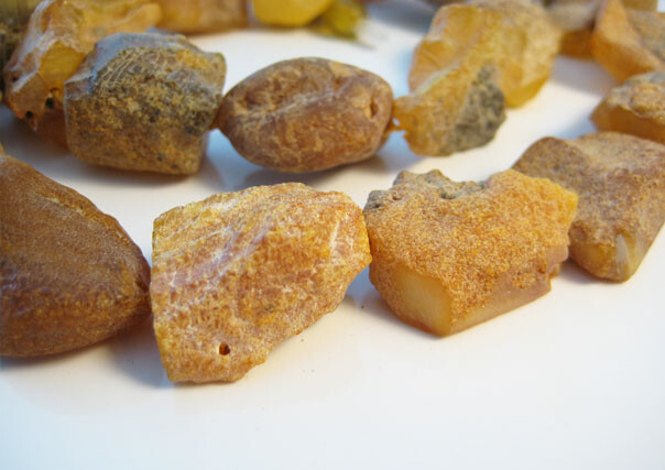 Genuine Massive Raw Amber Baltic Amber Necklace 30 in !!!