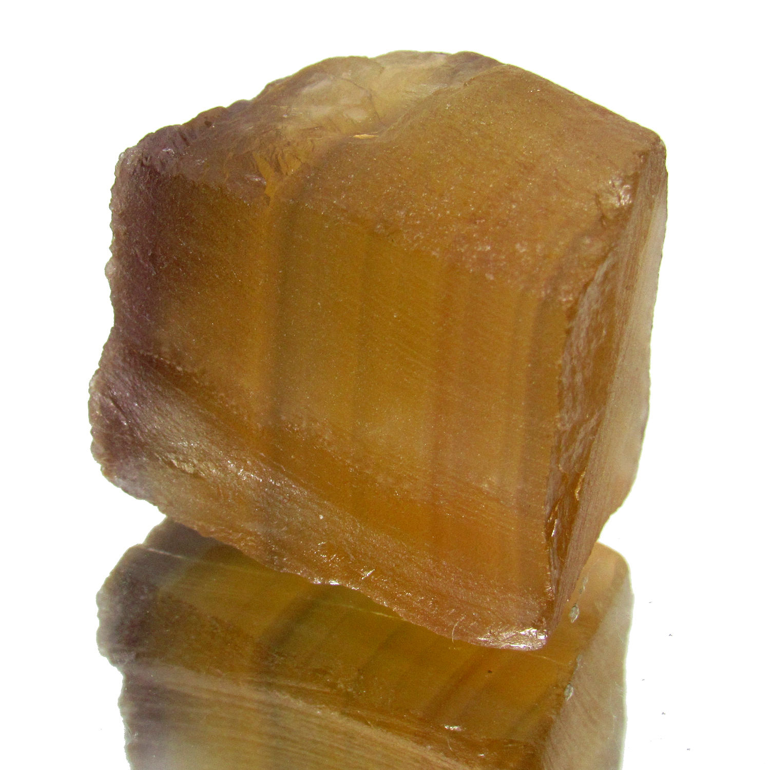 100.00Cts Natural Untreated Bi-color Fluorite Brazil Rough Loose Gemstone CH3511