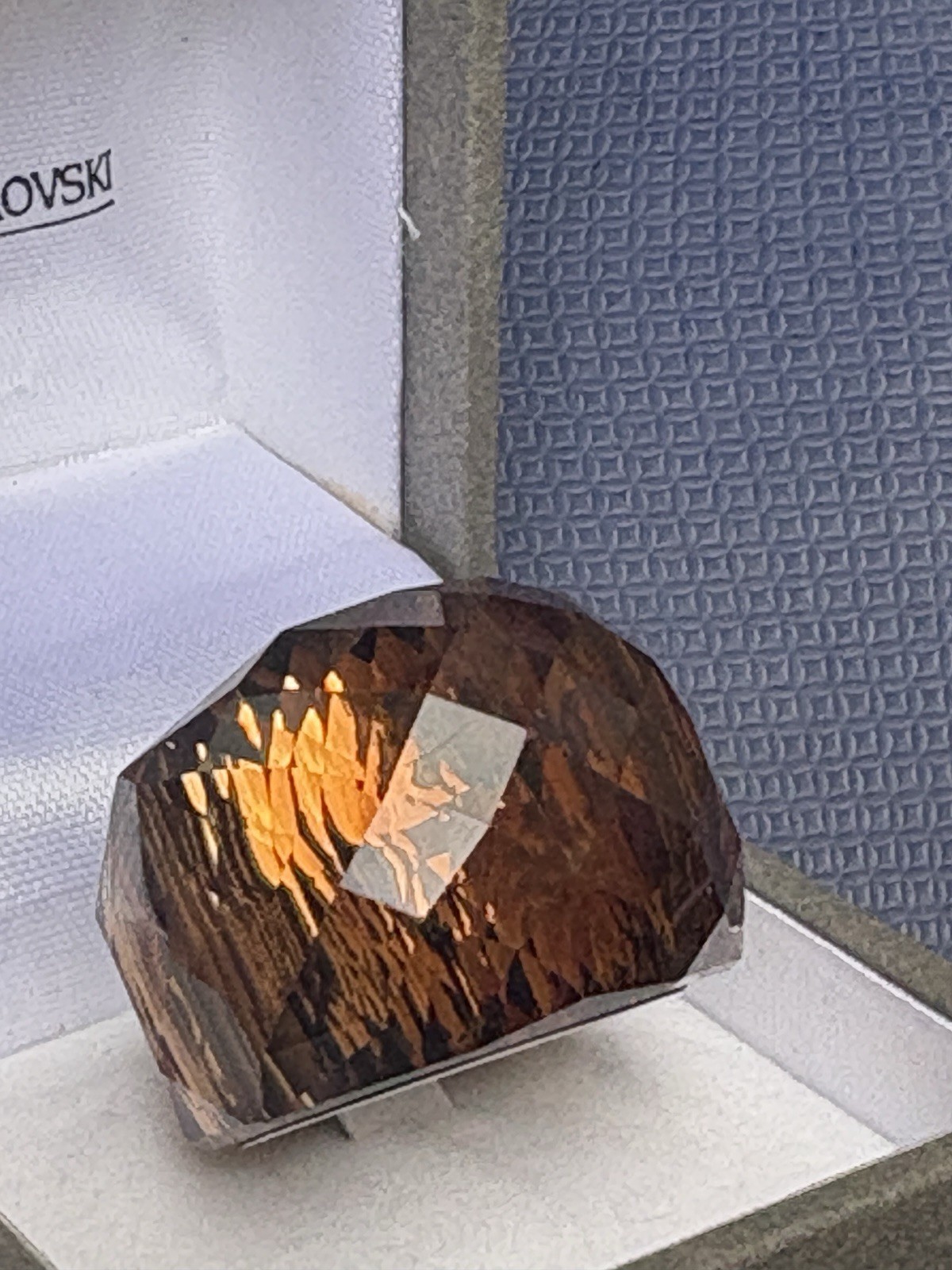 Daniel Swarovski Nirvana Ring Topaz 58 *Preloved*