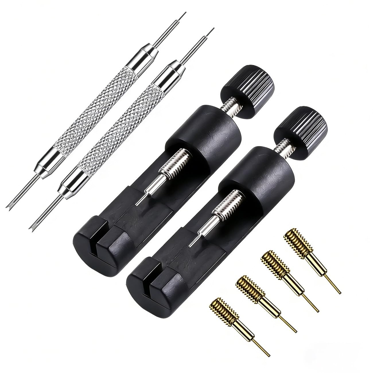 2 Pack Watch Link Removal Kit, Watch Band Tool Repair Kit, Resizing Tool for …