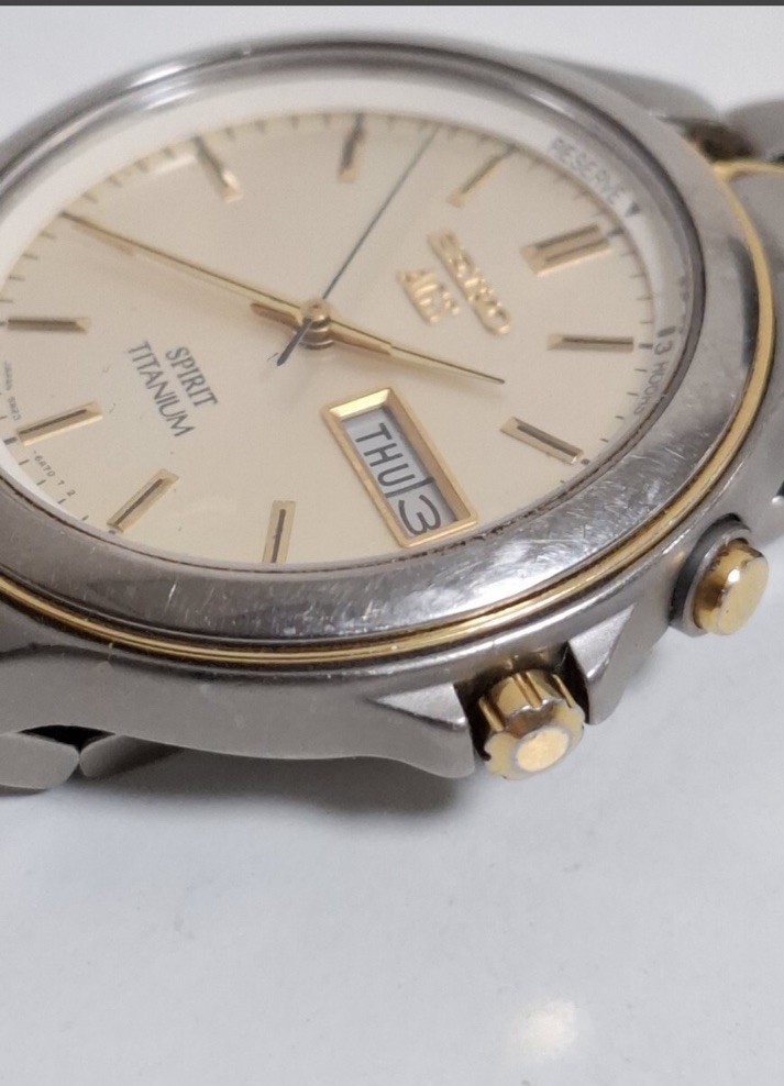 Seiko Spirit AGS Titanium 5M23-6A50