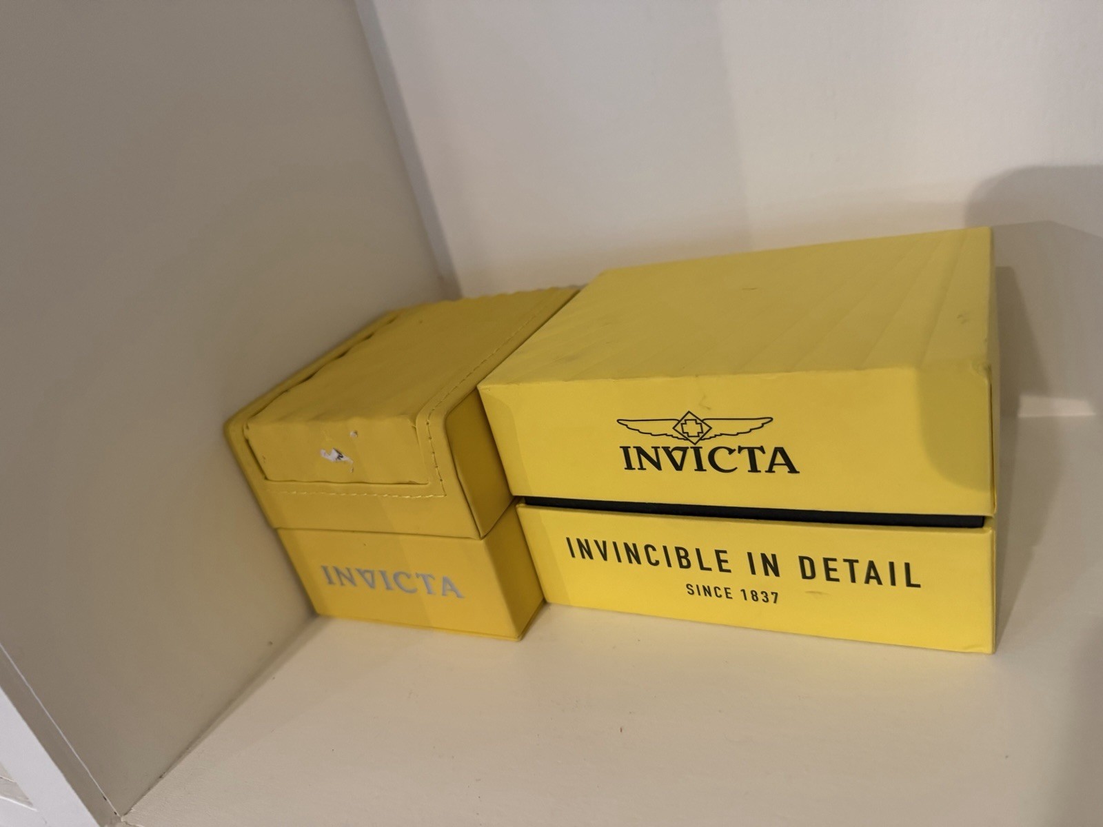 LOT OF 2 Invicta Slim Men’s Quartz Tonneau Wristwatch BOTH NEED BATTERIES
