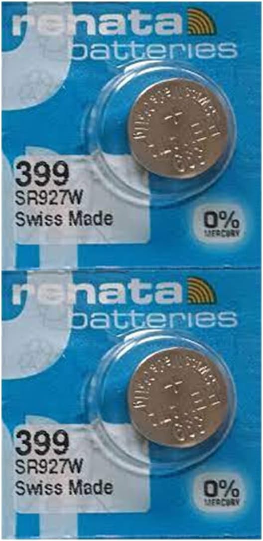399 SR927W Silver Oxide Watch Batteries – 1.55V for Trusted Power