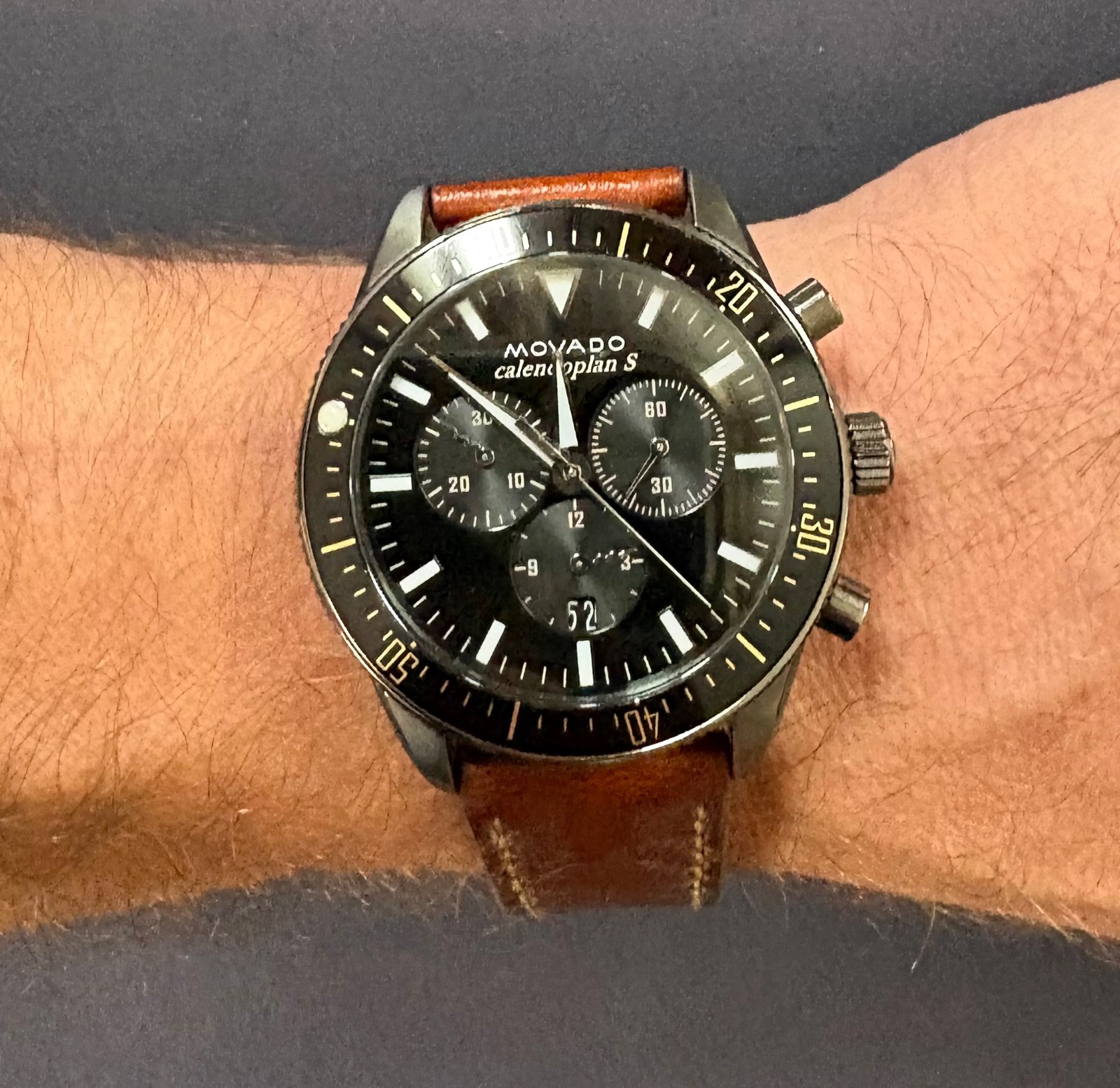 Movado Heritage Calendoplan S Chronograph Swiss Men’s Watch