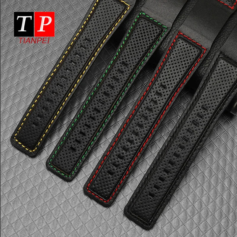 24mm Leather Watch Band Strap For Dietrich OTC-AO1 OT-3 Bracelet