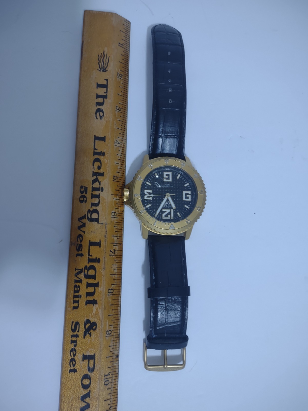 Ritmo Mundo Mvndo Hercules Automatic Watch Men’s Black Gold Titanium