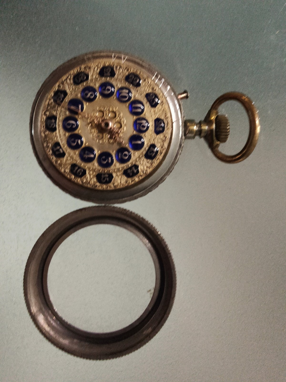 POCKET WATCH DIAMETER 5 CM EARLY 800