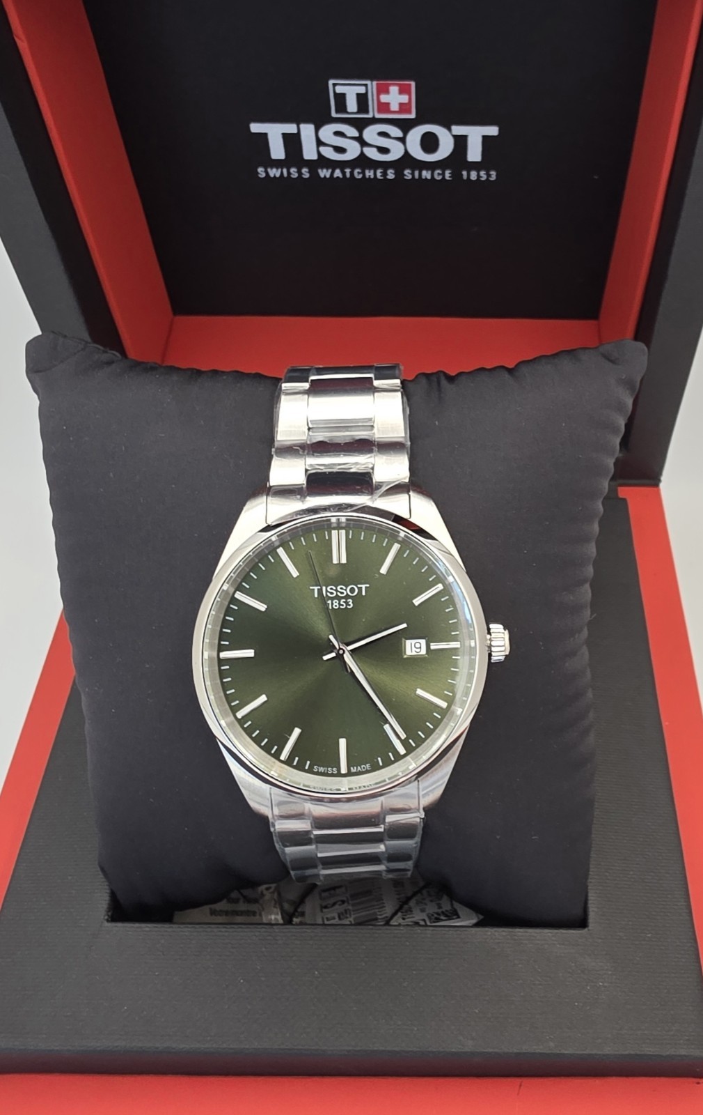 Tissot PR 100 Green Dial Watch T150.410.11.091.00