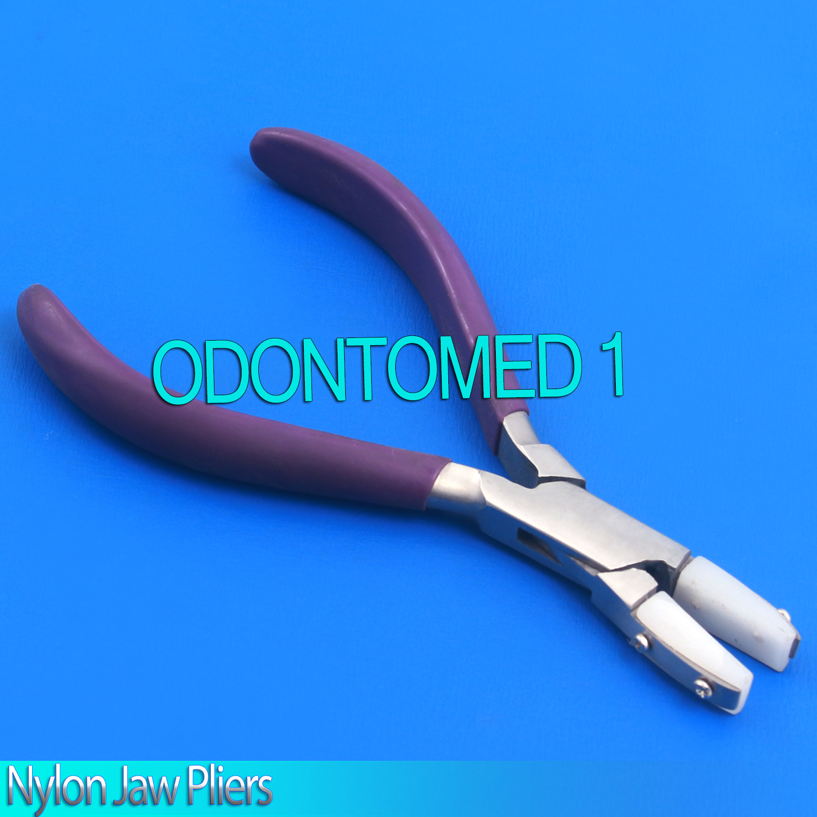 Flat Nose Pliers Nylon Jaws Wide Tips Wire Jewelry Making Plier 5-1/2″ PL-02
