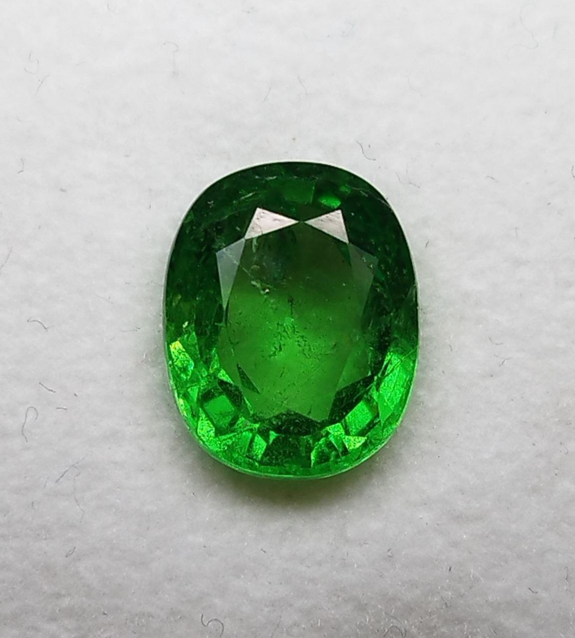 INVESTMENT 4.66ct GIA Certified Natural Vivid Green Tsavorite Garnet Loose Gemst