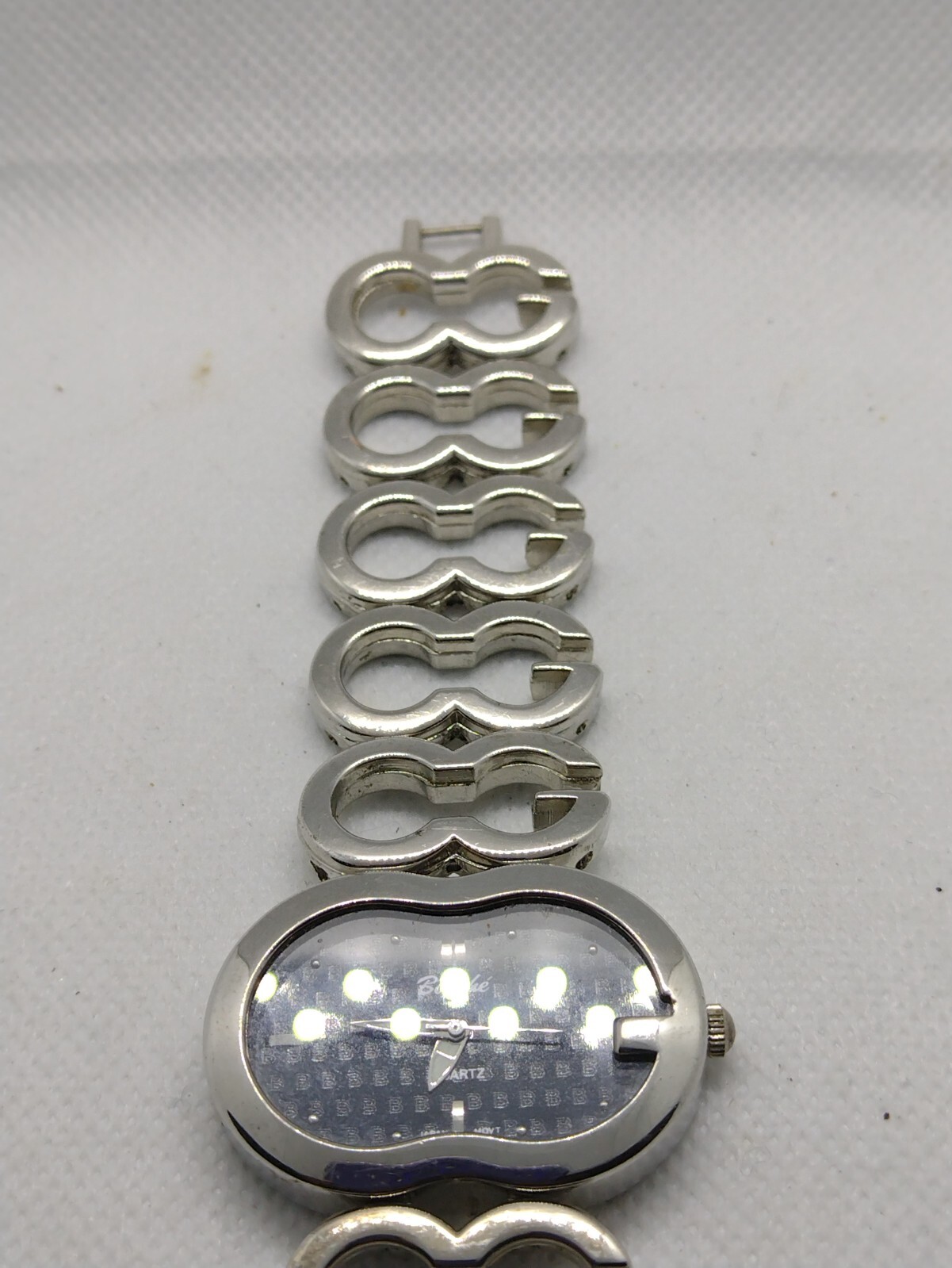 Bouche Silver tone Bracelet Watch Bangles Women’s girls female