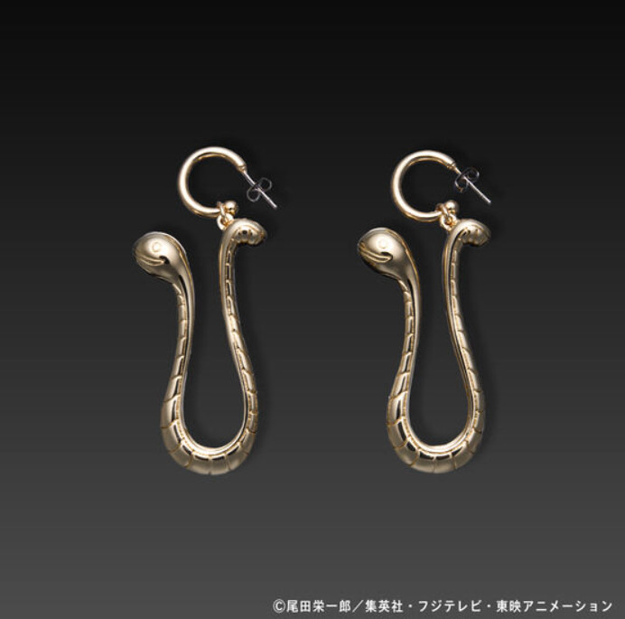 Premium Bandai One Piece Boa Hancock Ear Accessory Pierced Earrings PSL