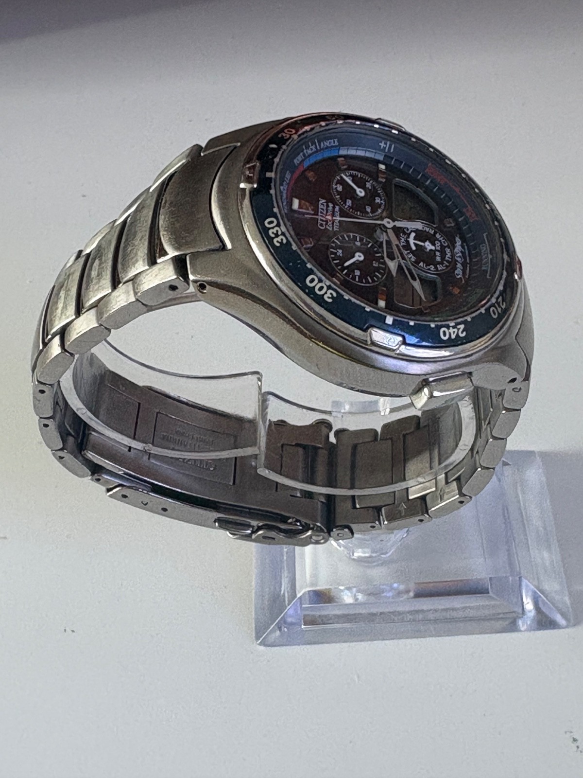 RARE TITANIUM CITIZEN ECO-DRIVE C660 “STARS & STRIPES” AMERICA’S CUP EDITION