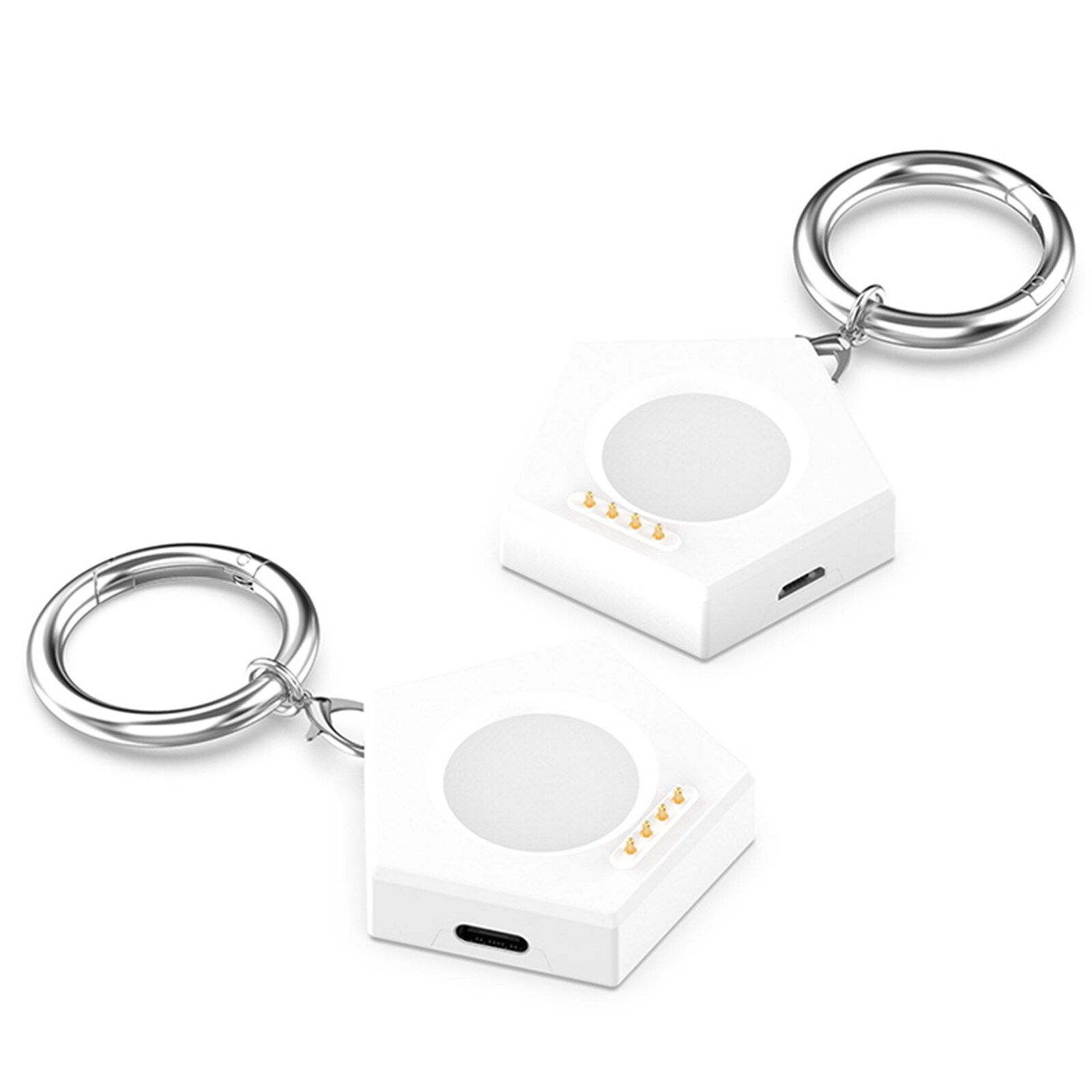 Black/White Portable Wireless Charging Base for OPPO Watch3/Watch3 Pro/Watch SE