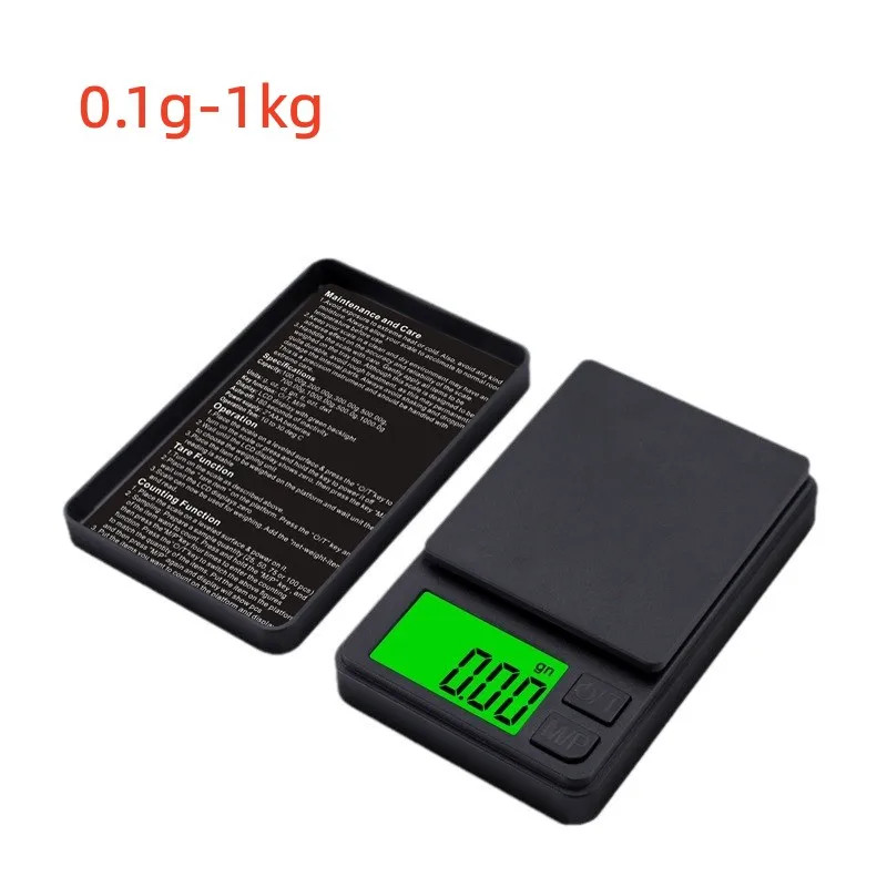 Mini Digital Scale 100/500 g 0.01 g — High Precision Jewelry & Kitchen Pocket S
