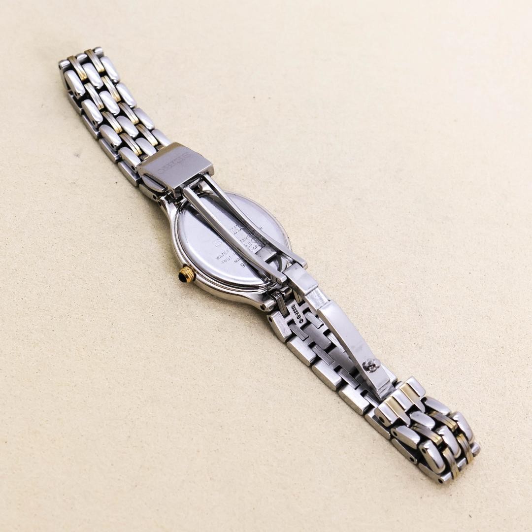 Working SEIKO Oval Stainless Steel Ladies’ Watch, New Battery, Model 3146