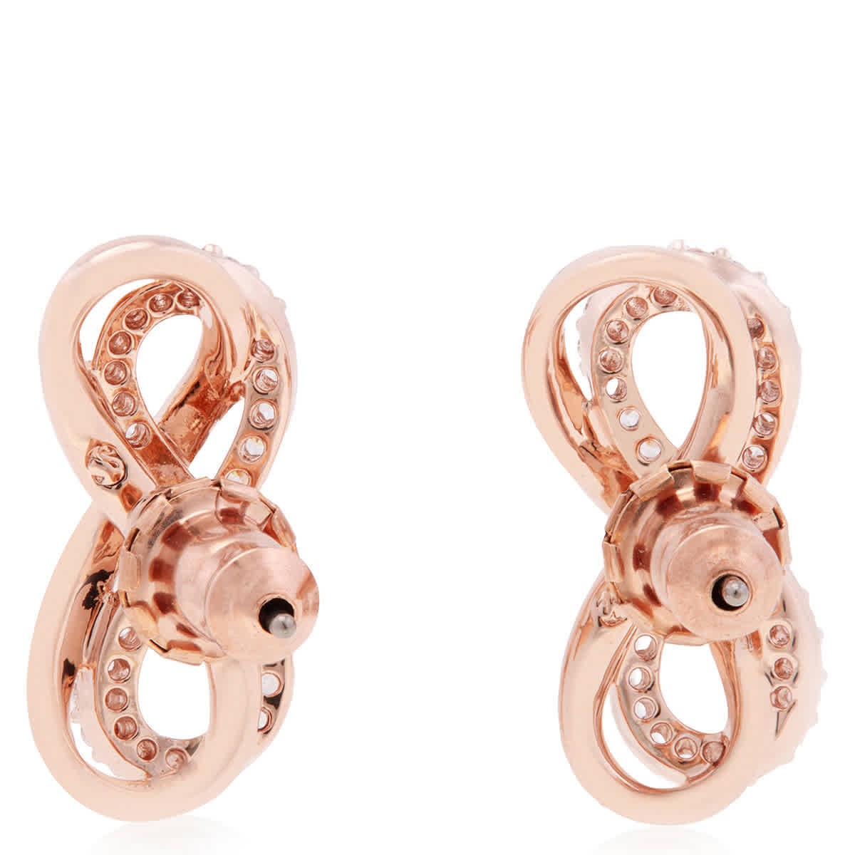 Swarovski Hyperbola Crystal Infinity Earrings