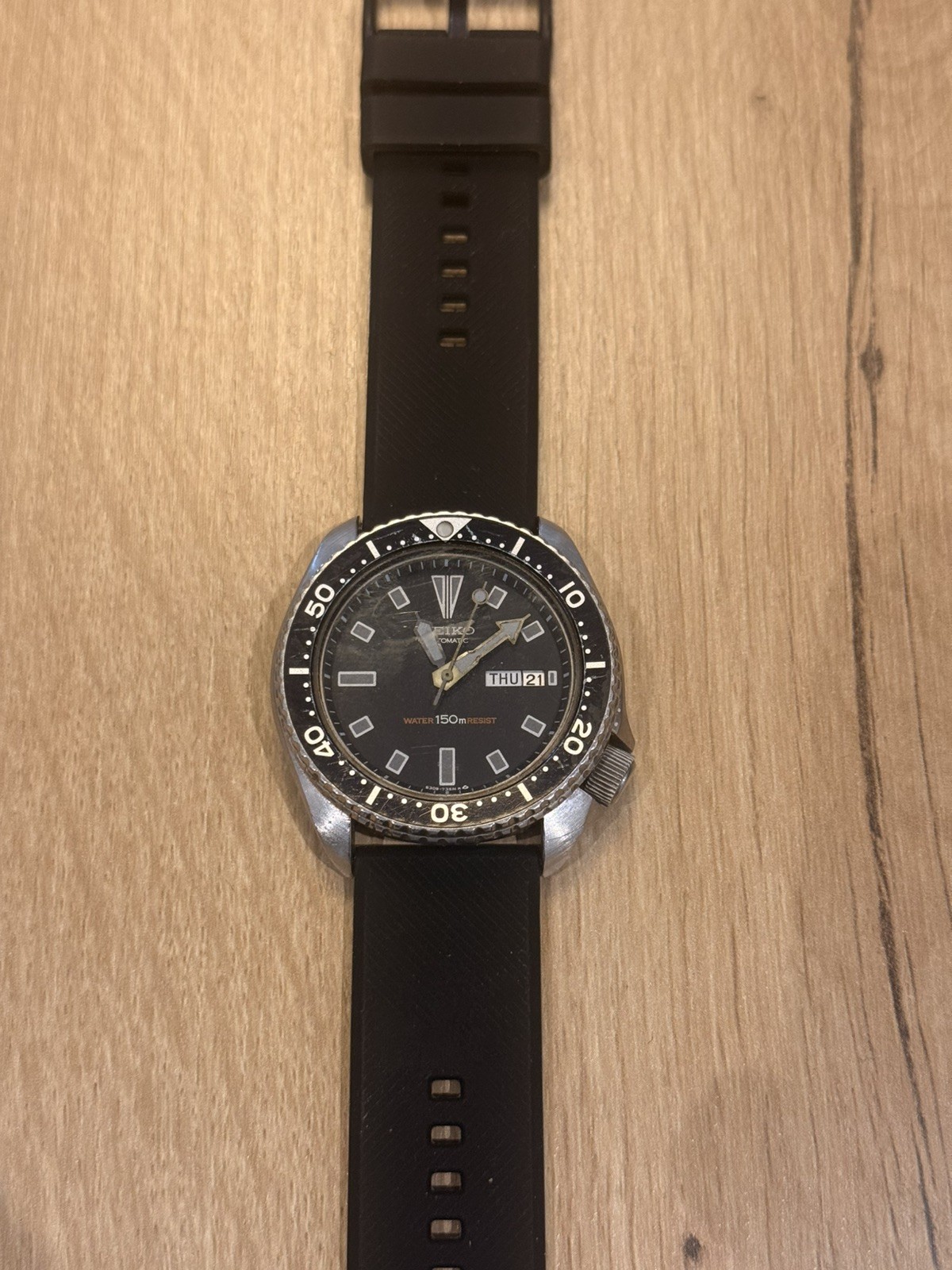Vintage [Exc+5] Seiko Turtle Diver 150m 6309-7040 Men’s Automatic Watch JP #159