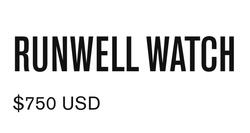 Shinola Runwell 47mm Polished Stainless Steel | Black Face | Argonite 1069