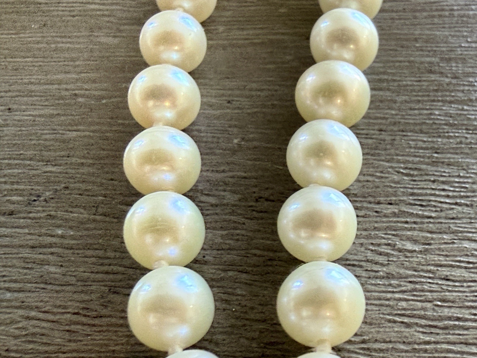 Pearl Paradise Necklace Strand 6.5-7.0mm 28” Length 14K Solid Yellow Gold Clasp