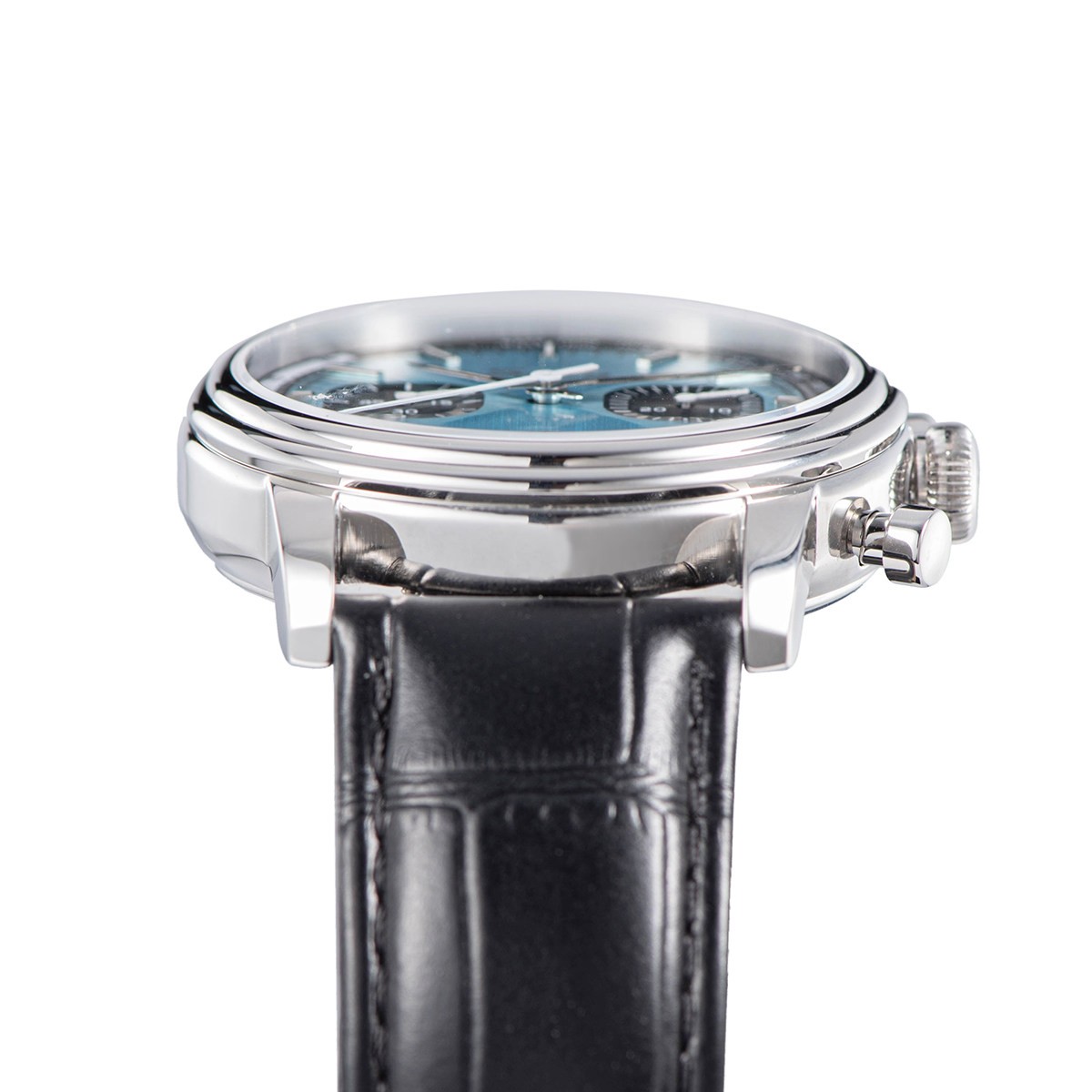 Seagull Movement Mechanical Chronograph Sapphire Case Watch Noctilucent ST412