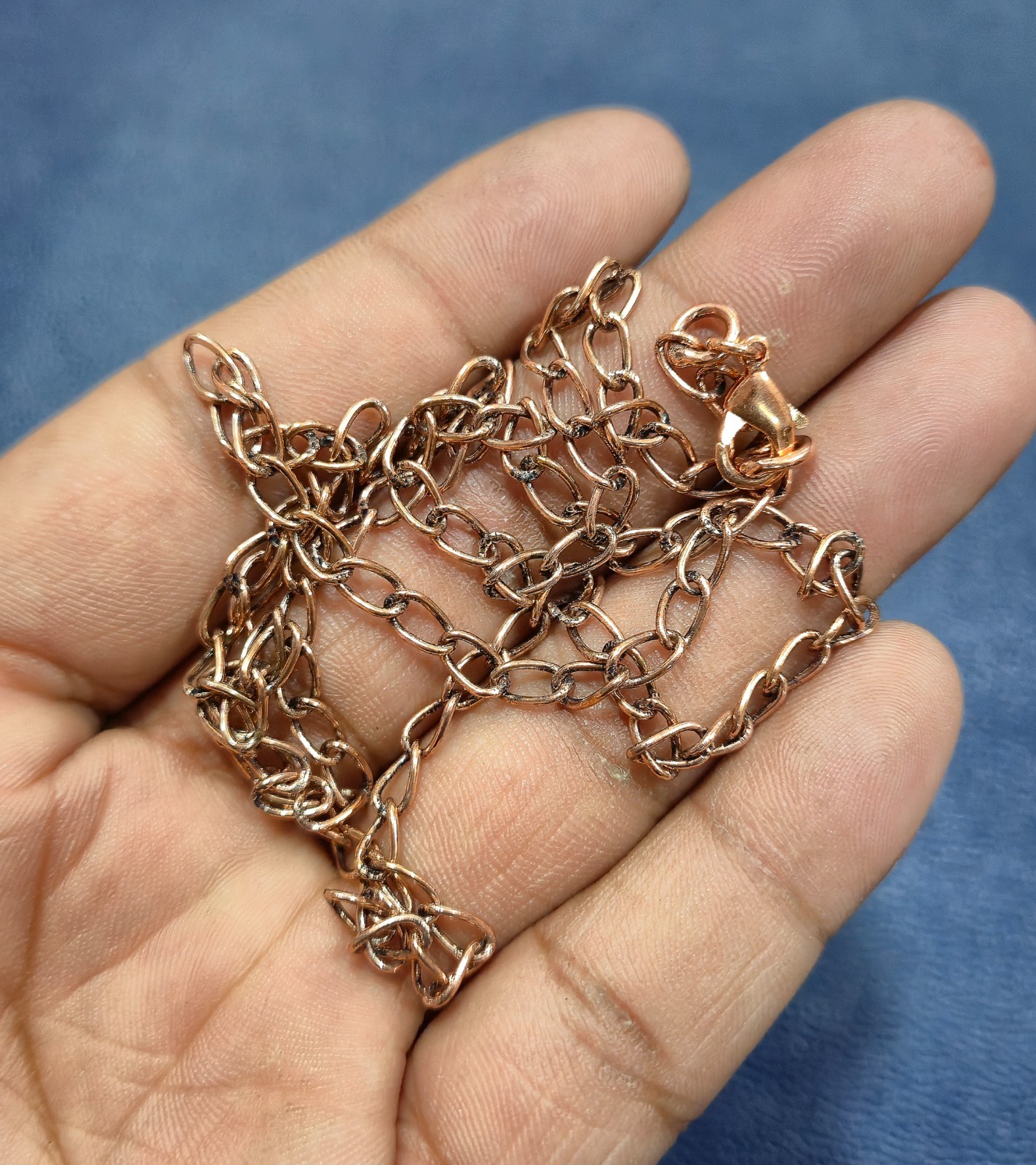 Cable Chain Designer Jewelry Wire Wrapped Necklace Chain Handmade Jewelry