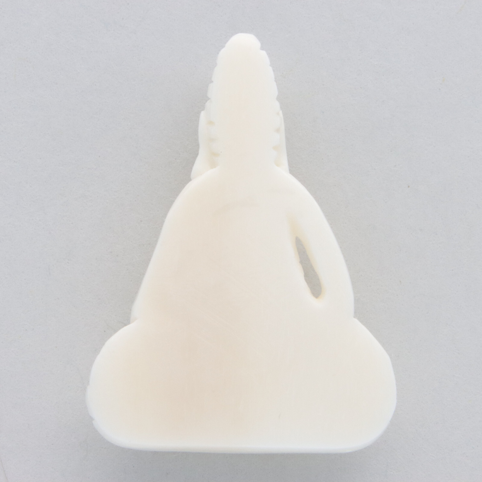 Hand Carved Water Buffalo Bone Praying Sitting Buddha Pendant