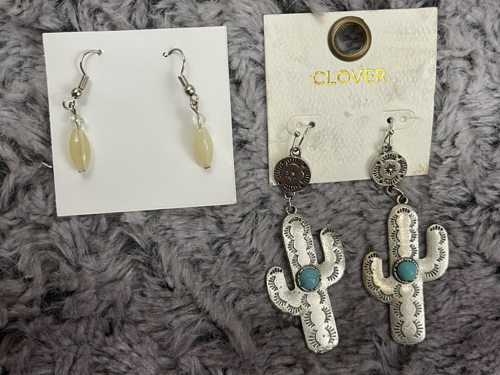 Fashion Fun Costume Jewelry Lot of 6 with Red Velvet Jewelry Box
