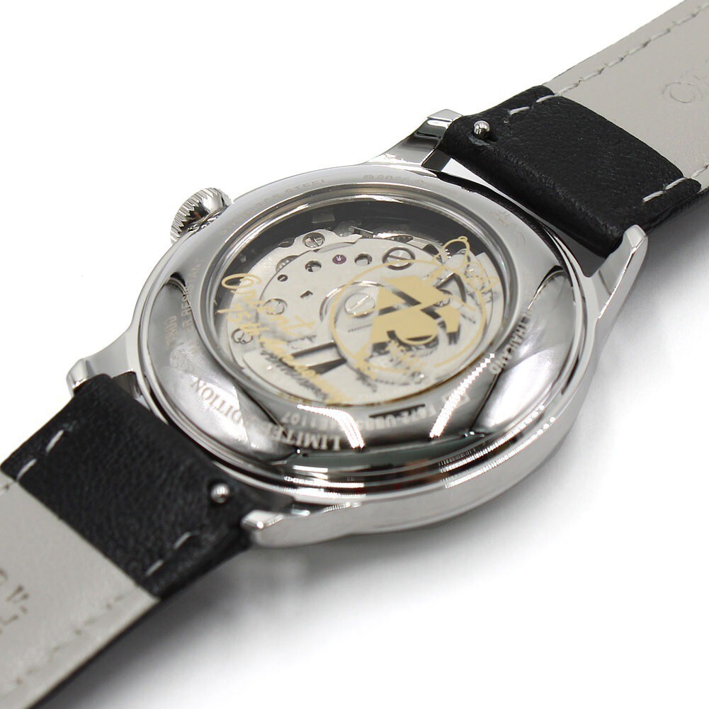 ORIENT RN AC0M16S Bambino 38 PEANUTS collaboration model wristwatch for men wome
