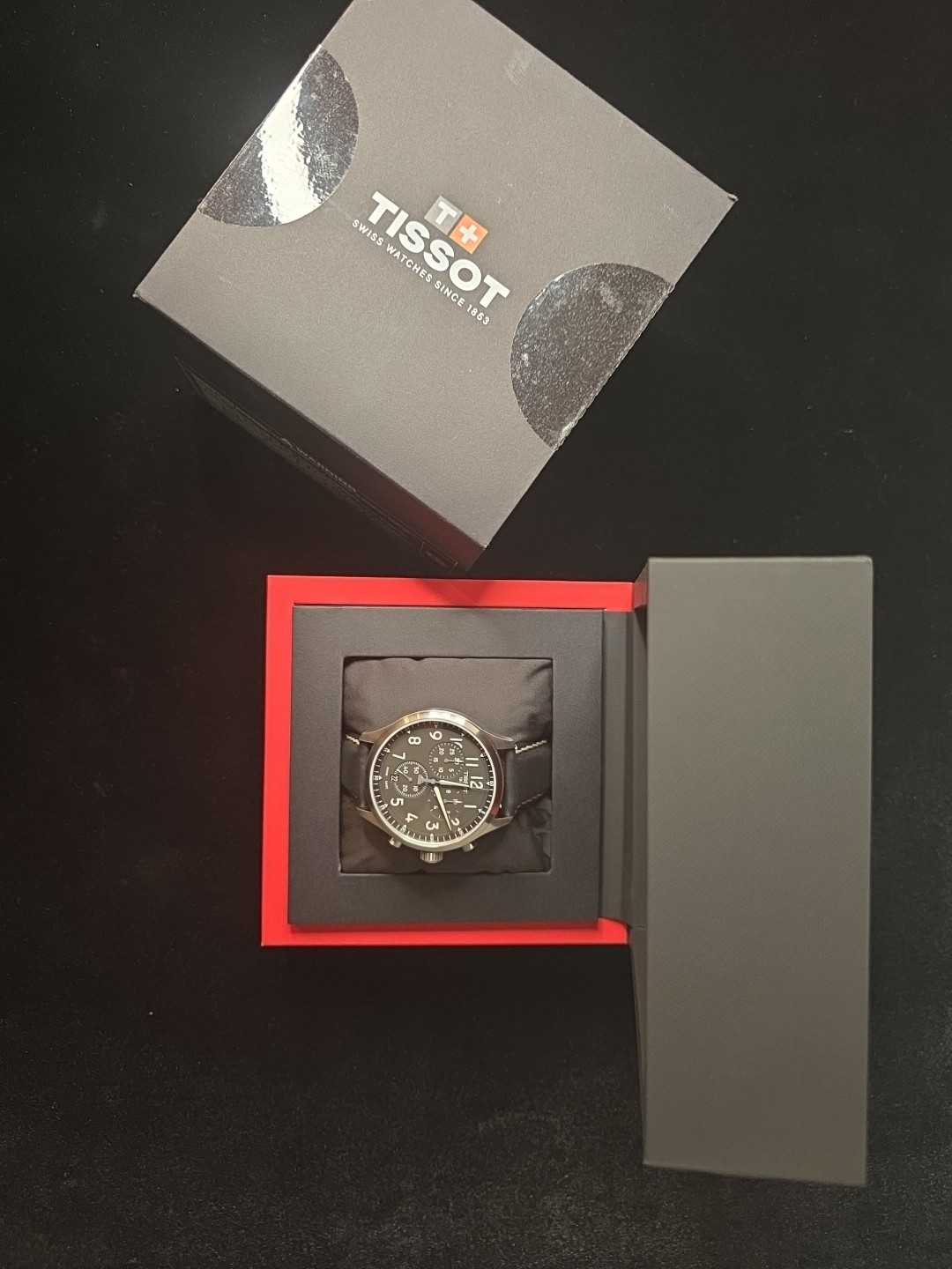 Tissot Chrono XL Quartz Anthracite Dial Men’s Watch T116617.A needs New Battery