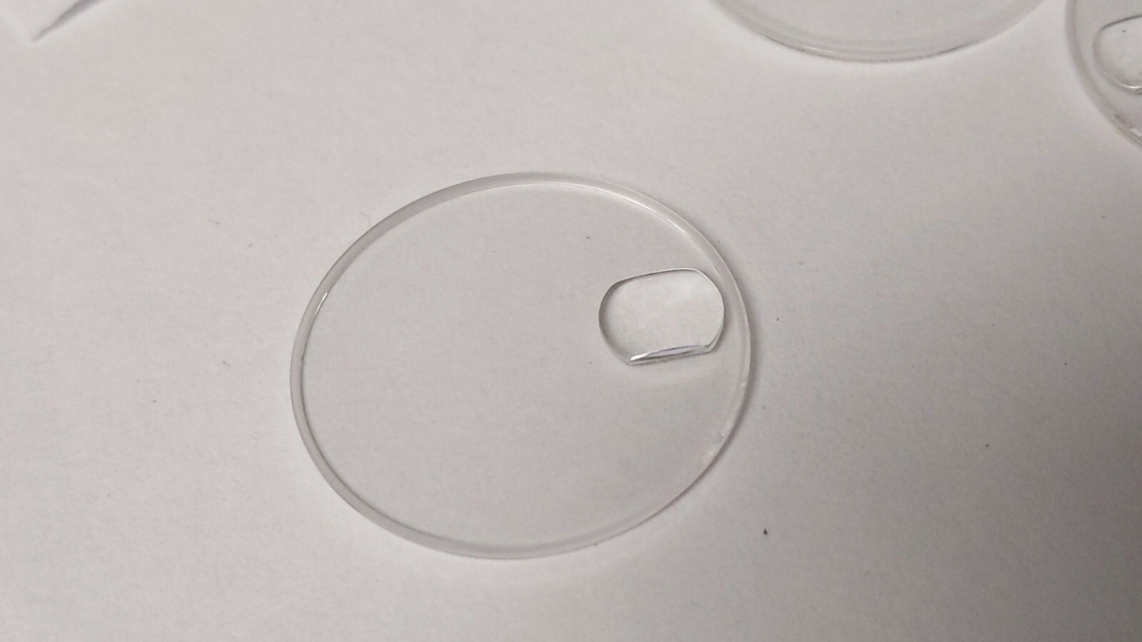 Unbranded 295C Sapphire CRYSTAL FOR Rolex 25 295 C with Gasket for watch repair