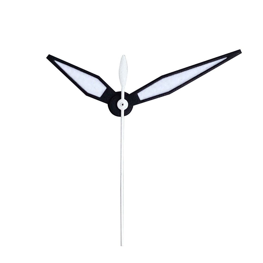 Pilot Long Silver White Beige White Red Watch Hand Fit NH35 NH36 2824 8215