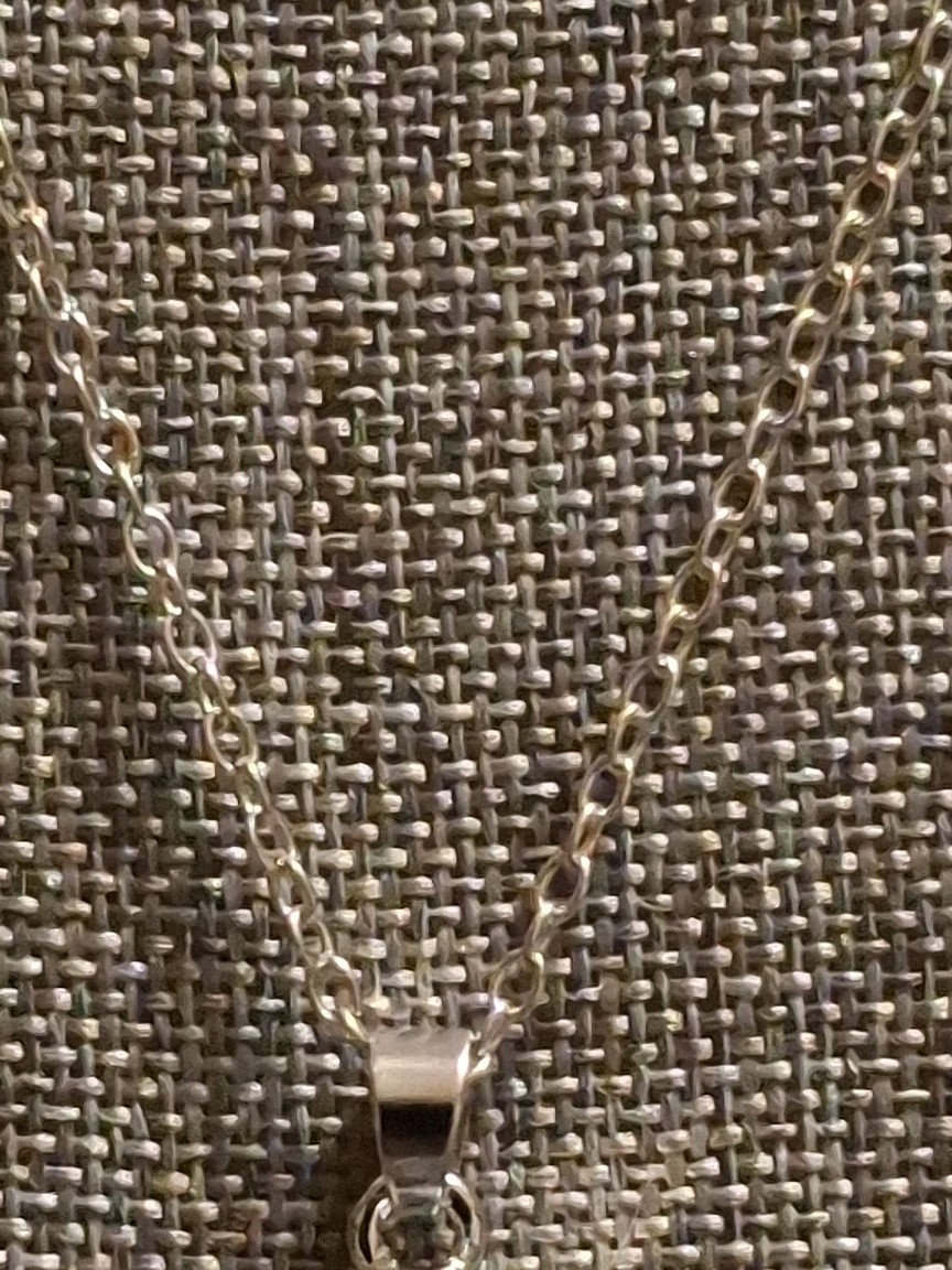 Silvertone Egyptian Revival Pharaoh Head Pendant Necklace King Tut Punk Hip Hop