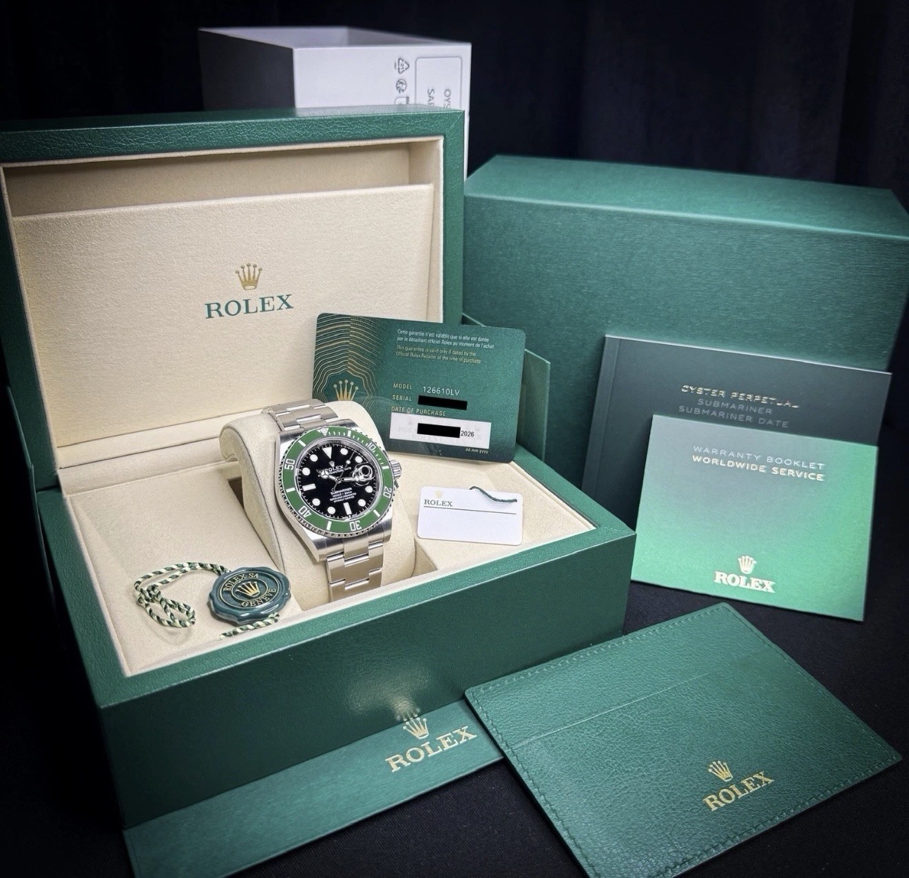 New Rolex Submariner 126610LV Starbucks 2026 (July) Unworn