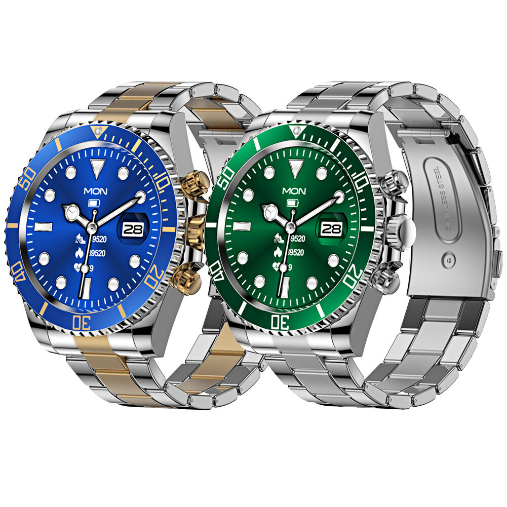 Men Smart Watch Luxury Sports Wristwatch Bluetooth Stainless Steel Smartwatch