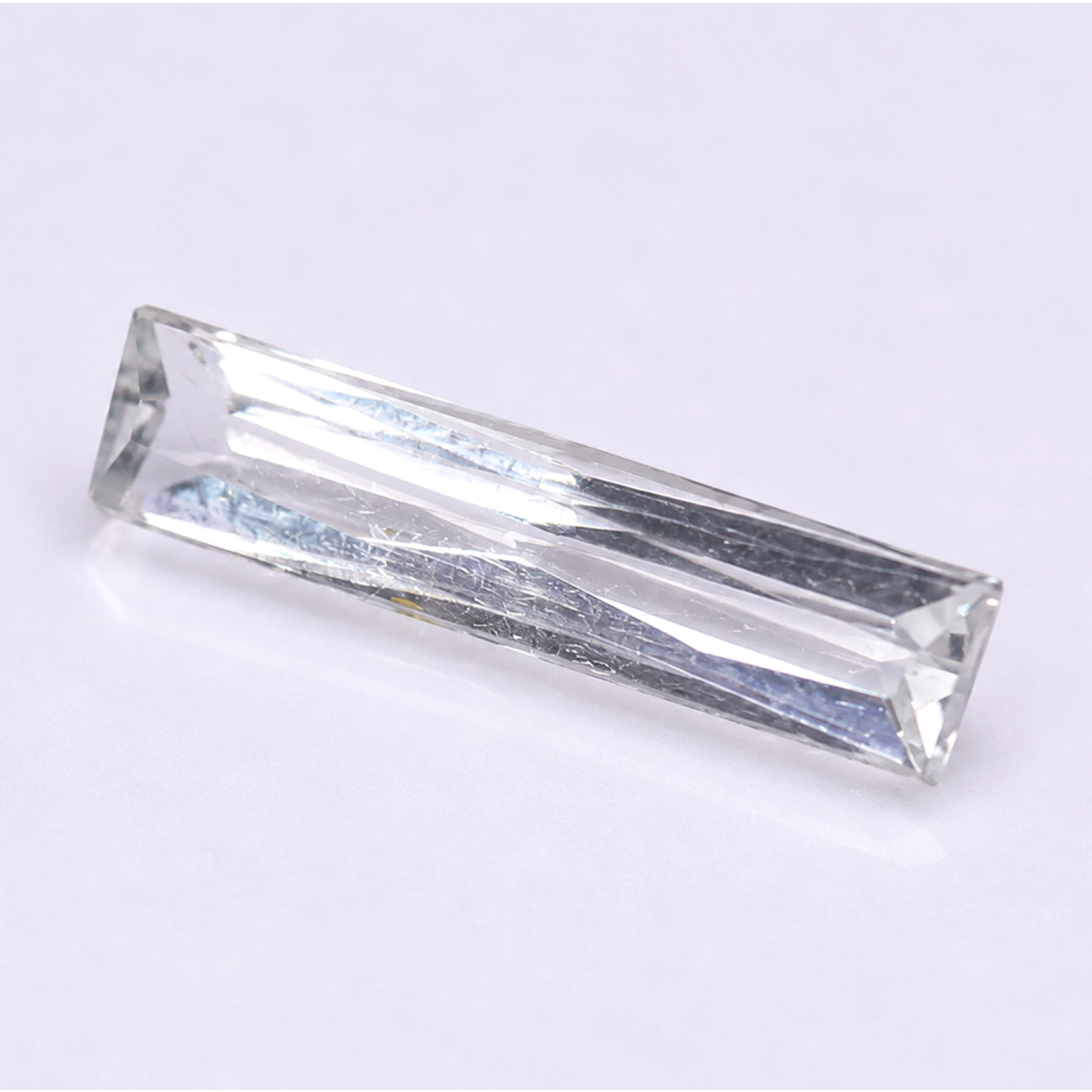 0.70 ct SCOLECITE – INDIA – Natural Rare Untreated Faceted – FREAKINGCAT
