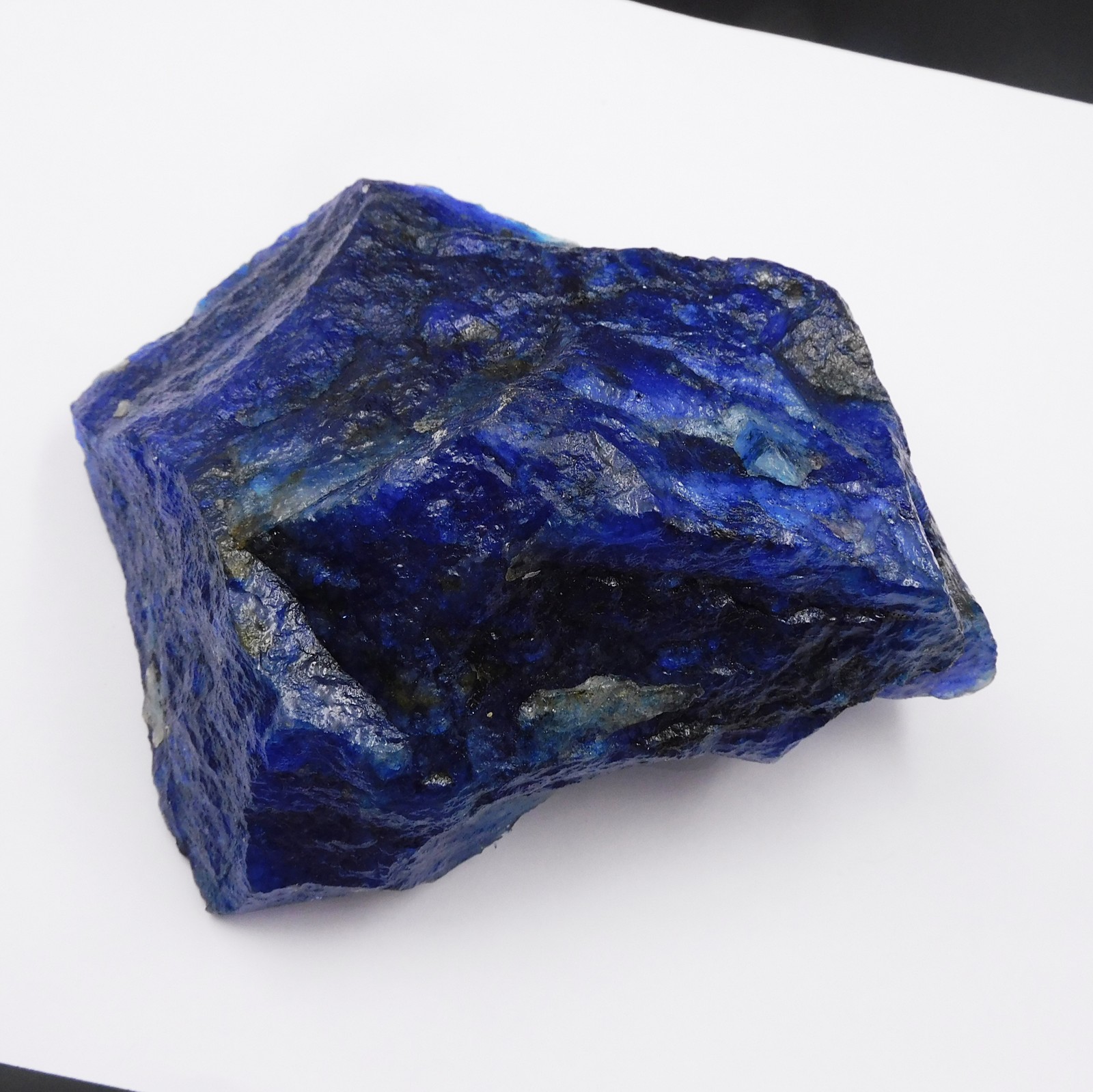 126.40 Ct Natural Blue Sapphire Uncut Raw Rough CERTIFIED Loose Gemstone