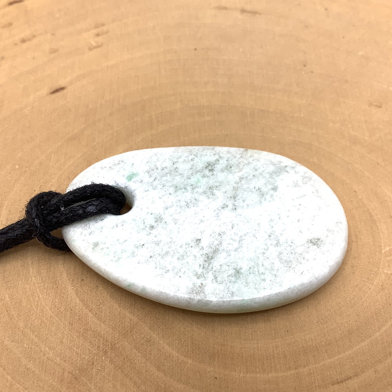 Burma Maw Sit Sit Pendant White Green Albite Jadeite Gem Myanmar #8