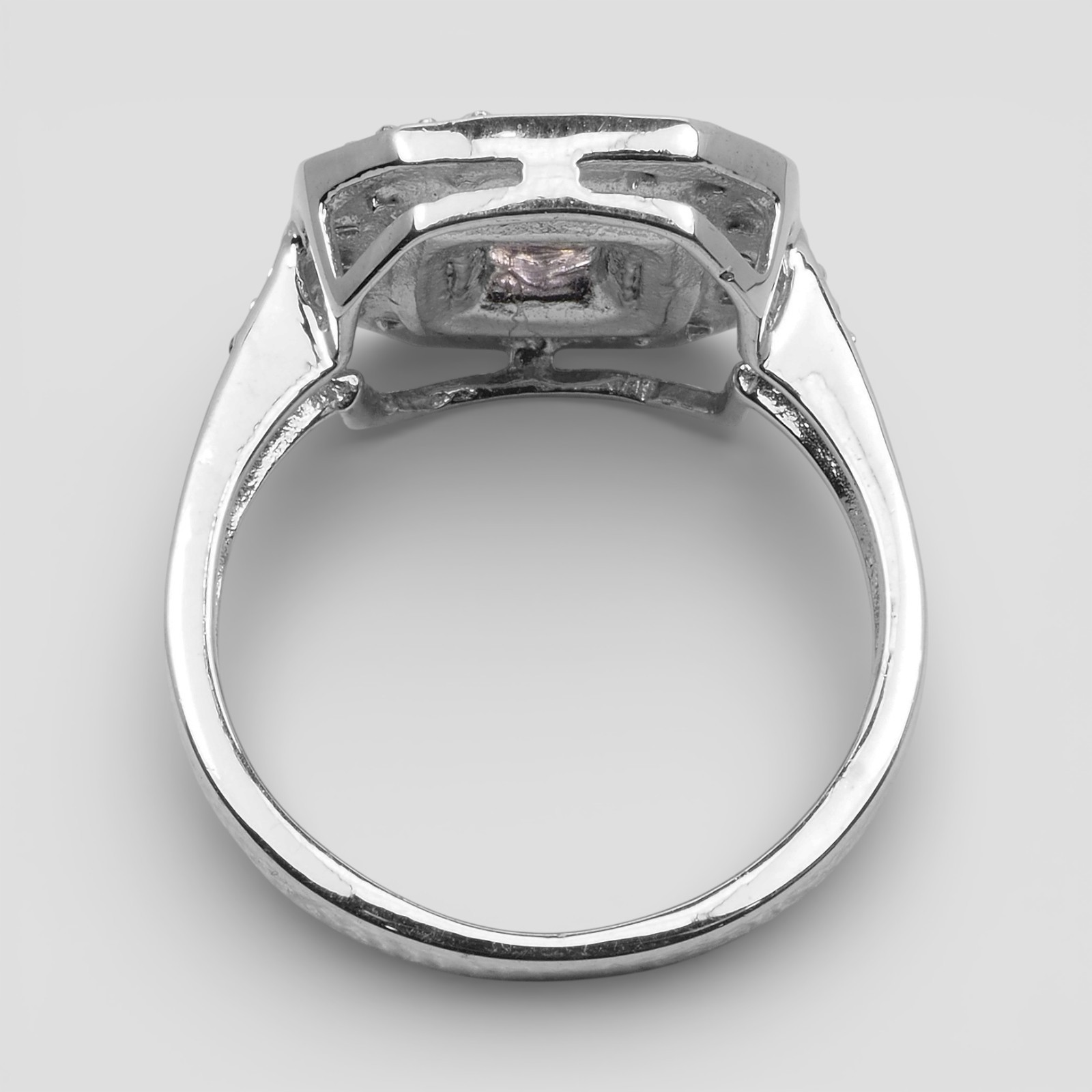 INVALUABLE GRAY VIOLET SPINEL 925 STERLING SILVER HANDMADE FINE JEWELRY RINGS