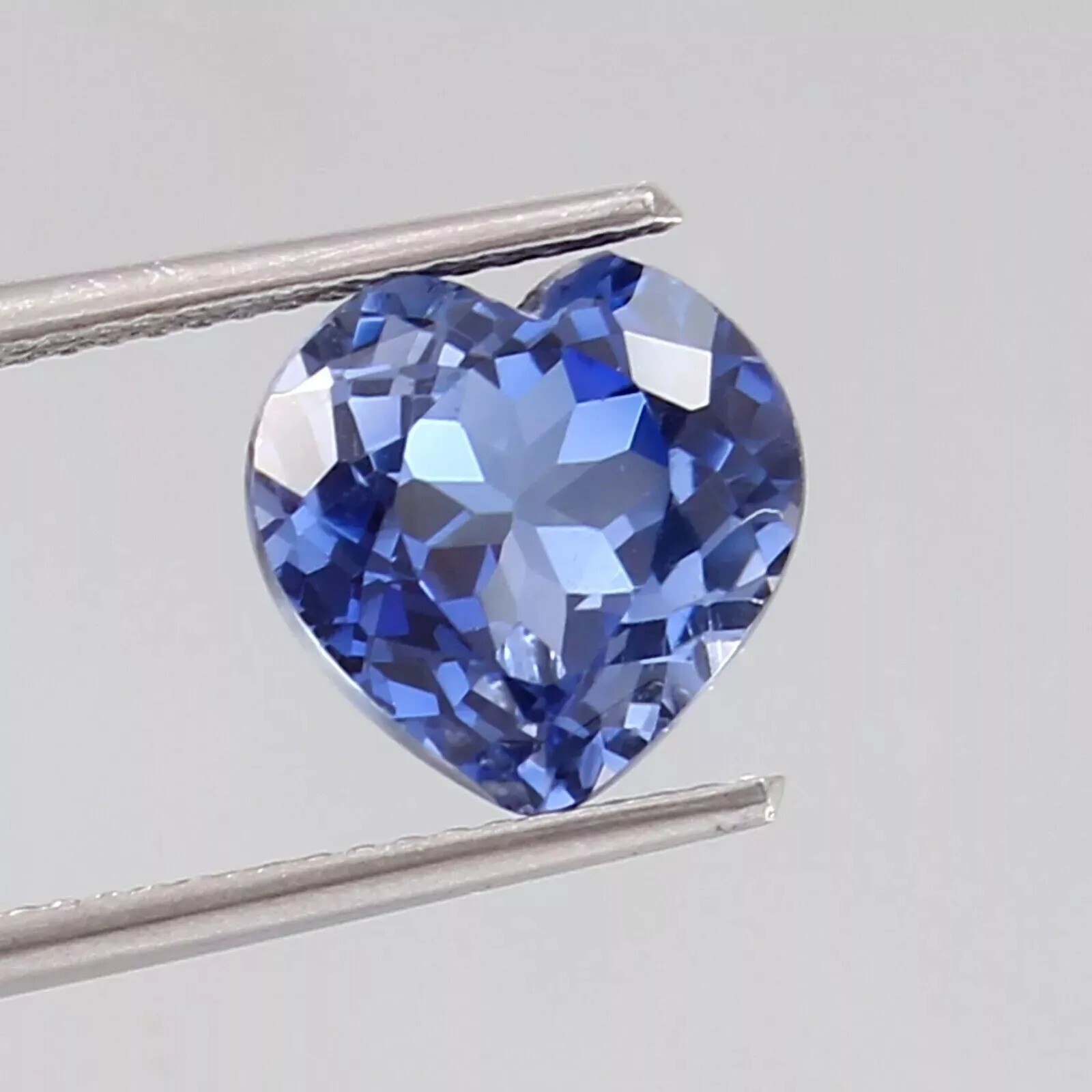 Certified 10.23 Ct Natural Kashmiri Blue Sapphire Heart Cut Loose Gemstone AAA