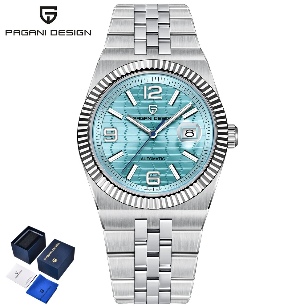 PAGANI DESIGN – Land Dweller 40 – New Watches 3D Rhombus Dial Luxury Automatic W