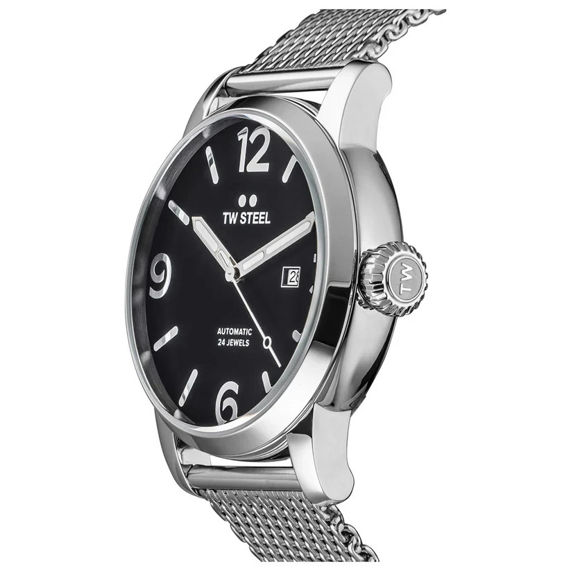 TW STEEL MB16 Maverick 45mm Automatic Men’s Watch 48mm Stainless Steel – NEW