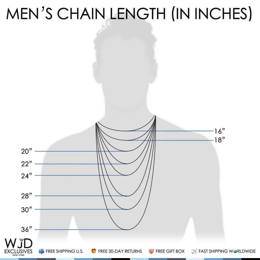 14K Gold Over 925 Sterling Silver 5mm Franco Box Chain Necklace 20″-30″